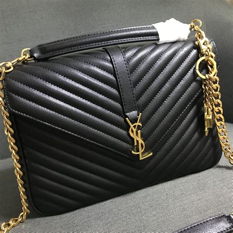 matte black ysl bag|ysl handbags farfetch.